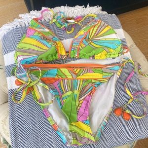 Trina Turk bikini- great condition, so cute!